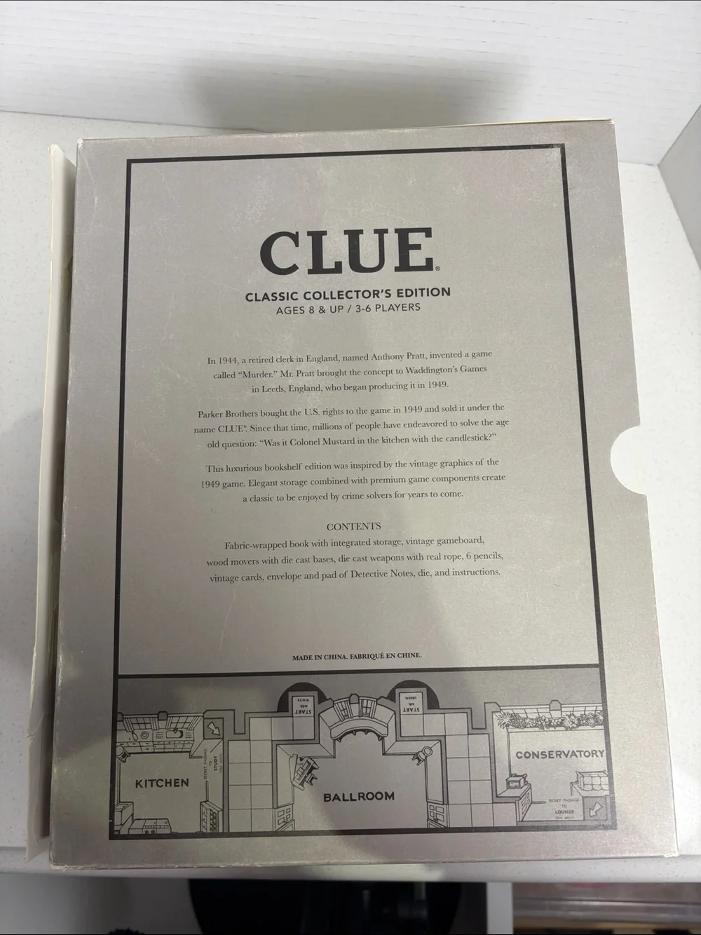 Vintage Clue Board Game Complete All Pieces Included As-Is Decor/Game - Picture 5 of 5